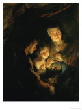 Old Woman with Brazier, circa 1618-1620 Reproduction procédé giclée par Peter Paul Rubens