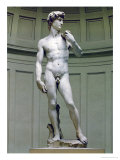 David: Frontal View Giclee Print by Michelangelo Buonarroti 