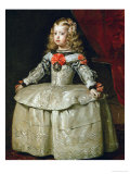 Infanta Margarita Teresa in White Garb Giclée-Druck von Diego Velázquez
