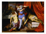 Judith and Holofernes reproduction procédé giclée par Jacopo Robusti Tintoretto