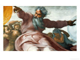The Sistine Chapel; Ceiling Frescos after Restoration Giclée-Druck von Michelangelo Buonarroti 