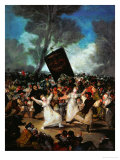The Burial of the Sardine (A Carnival Procession)1793 Lámina giclée por Francisco de Goya The Burial of the Sardine (A Carnival Procession)1793 Lámina giclée por Francisco de Goya