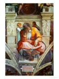 The Sistine Chapel; Ceiling Frescos after Restoration Giclée-Druck von Michelangelo Buonarroti 