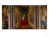 Enthronement of Saint Mary reproduction procédé giclée par Jan van Eyck 