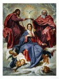 The Coronation of the Virgin Giclée-Druck von Diego Velázquez