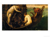 The Rescue of Princess Arsinoe Giclée-Druck von Jacopo Robusti Tintoretto