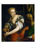 Judith avec la tête d'Holopherne reproduction procédé giclée par Paolo Veronese
