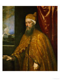 Doge Francesco Venier Lámina giclée por Titian (Tiziano Vecelli) Doge Francesco Venier Lámina giclée por Titian (Tiziano Vecelli)