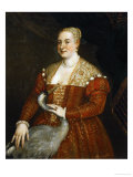 Portrait of a Lady with Heron, circa 1560 Giclee Print by Paolo Veronese