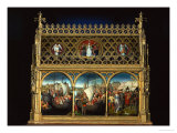 Saint Ursula Shrine reproduction procédé giclée par Hans Memling