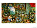 And Jan Brueghel: The Sight Giclee Print by Peter Paul Rubens