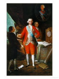 Don Jose Monino, Count Floridablanca (1728-1808), Painted Around 1783 Giclee Print by Francisco de Goya