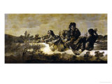 The Fates (Atropos), One of the Black Paintings from the Quinta Del Sordo, Goya's House, 1819-1823 reproduction procédé giclée par Francisco de Goya