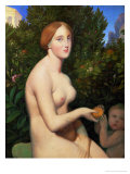 Venus at Paphos, 1852-1853 reproduction procédé giclée par Jean-Auguste-Dominique Ingres