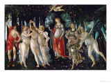Sandro Botticelli - La Primavera (Spring); 1477 - Giclee Baskı