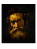 A Rabbi Giclée-Druck von Rembrandt van Rijn 