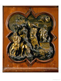 Abraham's Sacrifice of Isaac, Bronze Relief, 1401 Giclee Print by Lorenzo Ghiberti