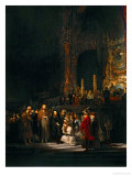 The Woman Taken in Adultery, 1644 reproduction procédé giclée par Rembrandt van Rijn 