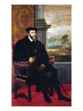 Emperor Charles V (Karl V), 1548 Reproduction procédé giclée par Titian (Tiziano Vecelli) 