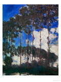 Poplars on the Epte River, 1891 Giclee Print by Claude Monet