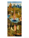 The Garden of Earthly Delights, Left Panel Giclee Print by Hieronymus Bosch