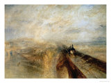 Rain, Steam, and Speed Reproduction procédé giclée par William Turner