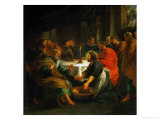 Christ Washing the Apostles' Feet, 1632 Reproduction procédé giclée par Peter Paul Rubens