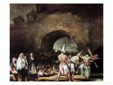Procession of Flagellants Near an Arch, 1813 Reproduction procédé giclée par Francisco de Goya