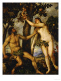 Adam and Eve, Around 1570 Wydruk giclee autor Titian (Tiziano Vecelli) Adam and Eve, Around 1570 Wydruk giclee autor Titian (Tiziano Vecelli)