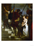 Ecce Homo, Detail of Spectators on the Stairs, 1543 Lámina giclée por Titian (Tiziano Vecelli) Ecce Homo, Detail of Spectators on the Stairs, 1543 Lámina giclée por Titian (Tiziano Vecelli)