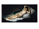 The Nude Maja, circa 1800 Reproduction procédé giclée par Francisco de Goya