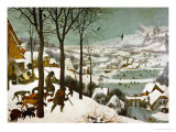 Return of the Hunters, 1565 Giclée-Druck von Pieter Bruegel the Elder