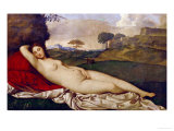 Sleeping Venus Giclée-Druck von Giorgione 