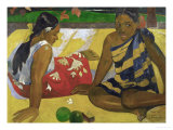 Two Women from Tahiti, 1892 Reproduction procédé giclée par Paul Gauguin
