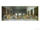 The Last Supper, 1498, Mural Giclee Print by Leonardo da Vinci 