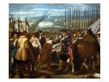 The Surrender of Breda, June 2, 1625, During the Dutch War of Independence reproduction procédé giclée par Diego Velázquez
