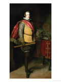 King Philip IV (1621-1665) Giclee Print by Diego Velázquez