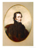 Violinist and Composer Niccolo Paganini (1782-1840) Giclee Print by Jean-Auguste-Dominique Ingres