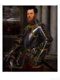 Man with Gold-Damascened Armor, 1555-1560 reproduction procédé giclée par Jacopo Robusti Tintoretto