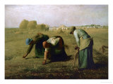Les glaneuses, 1857 reproduction procédé giclée par Jean-François Millet