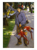 The Parrot-Man, 1902 Reproduction procédé giclée par Max Liebermann