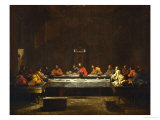 The Eucharist, Symbolized by the Last Supper Giclée-Druck von Nicolas Poussin