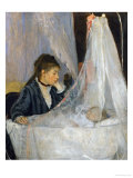 Le Berceau (The Cradle) reproduction procédé giclée par Berthe Morisot