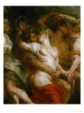 Satyr Embracing a Bacchante Giclee Print by Peter Paul Rubens