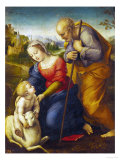 The Holy Family with a Lamb Reproduction procédé giclée par Raphael 