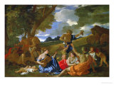 Le Grand Bacchanal Giclee Print by Nicolas Poussin