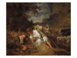 Mercury and Argos Reproduction procédé giclée par Jean-Honoré Fragonard