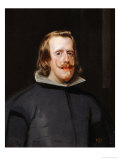 King Philip IV of Spain (1605-1665), Painted 1655-1660 Giclee Print by Diego Velázquez