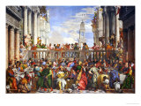 The Wedding at Cana (Post-Restoration) Giclée-Druck von Paolo Veronese