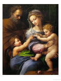 Madonna with a Rose Giclee Print by Raphael 